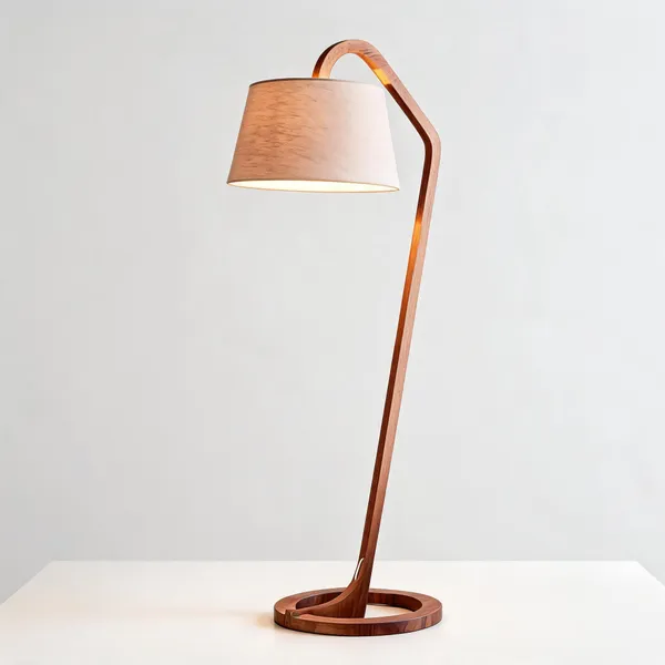 Solid_Walnut_Wood_Contemporary_Fabric_Shade_Table_Lamp