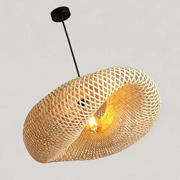 Bamboo_Bohemian_Organic_Wave_Sculptural_Pendant_Light