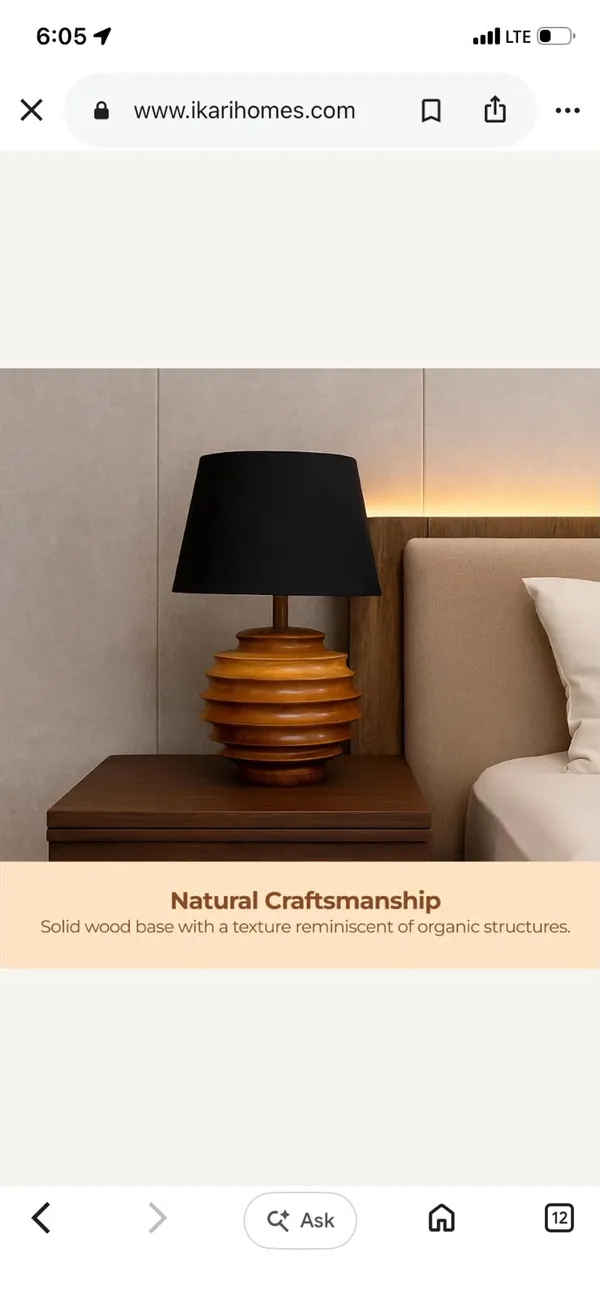 Amber_Hive_Boho_Table_Lamp