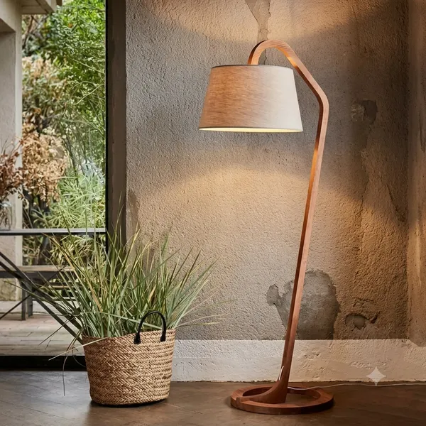 Solid_Walnut_Wood_Contemporary_Fabric_Shade_Table_Lamp