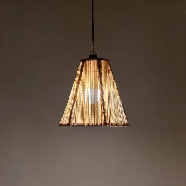 Bamboo_Woven_Conical_Pendant_Light