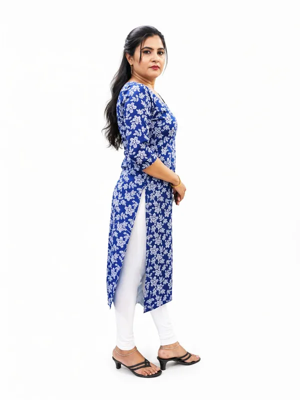 Women_S_Blue_Cotton_Print_Floral_Kurti_Blue_Cotton