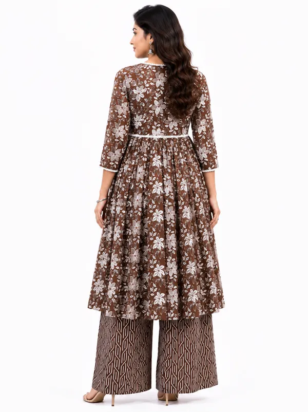 Women_S_Anarkali_Floral_Print_Kurti_With_Palazzo_Floral_Cotton