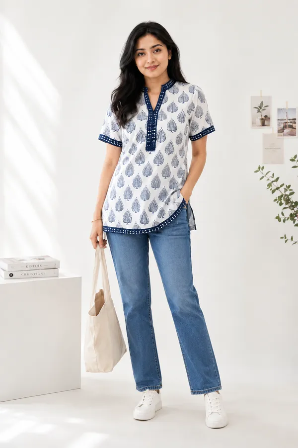 Women’s_Printed_Short_Kurti