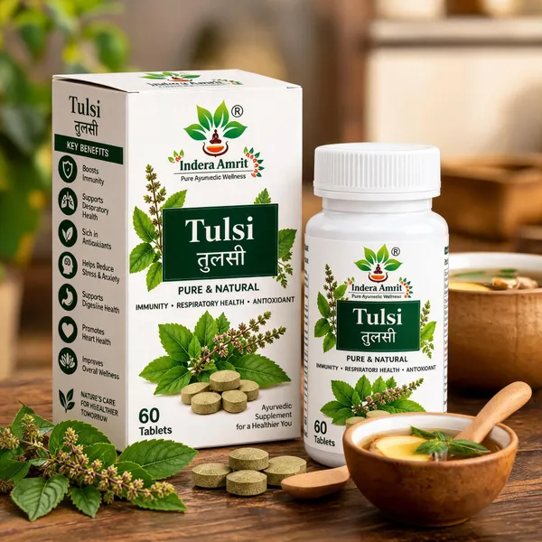 Indera_Amrit_Tulsi_Ayurvedic_Supplement_Tablets_60_Count