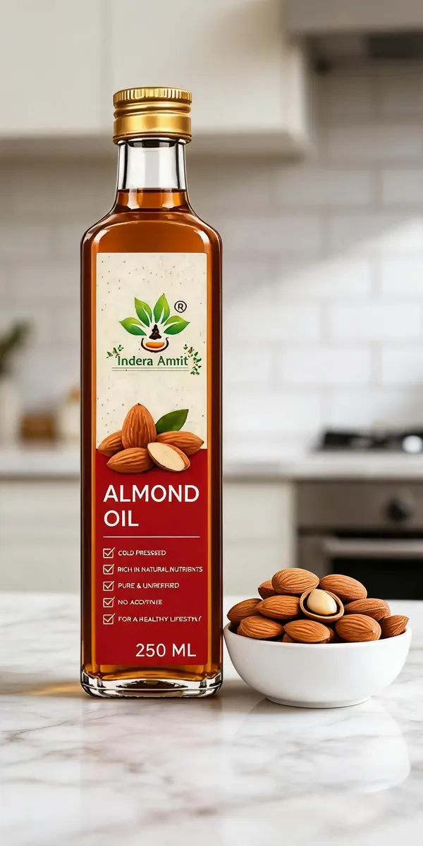 Indera_Amrit_Cold_Pressed_Almond_Oil_250_Ml