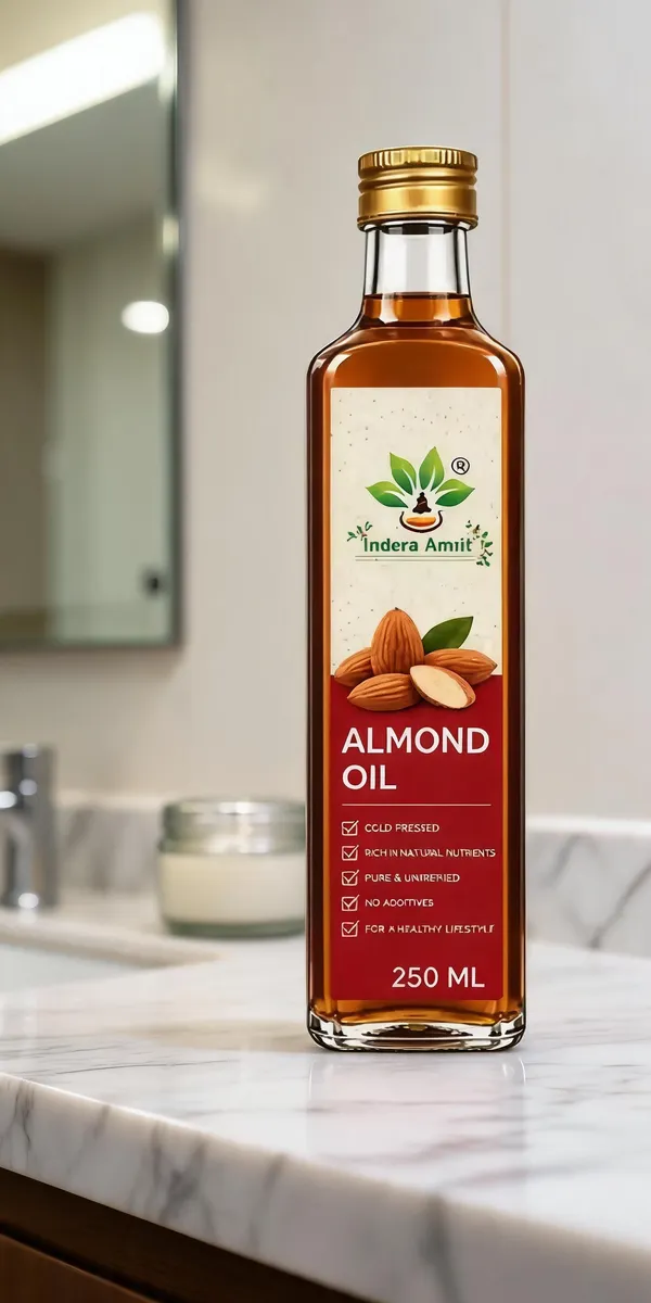 Indera_Amrit_Cold_Pressed_Almond_Oil_250_Ml