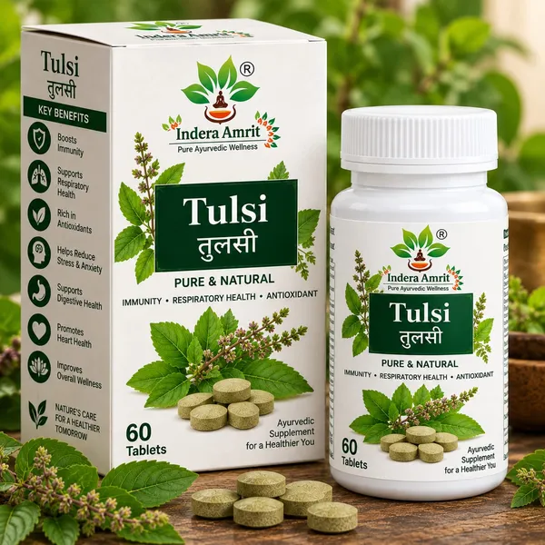 Indera_Amrit_Tulsi_Ayurvedic_Supplement_Tablets_60_Count