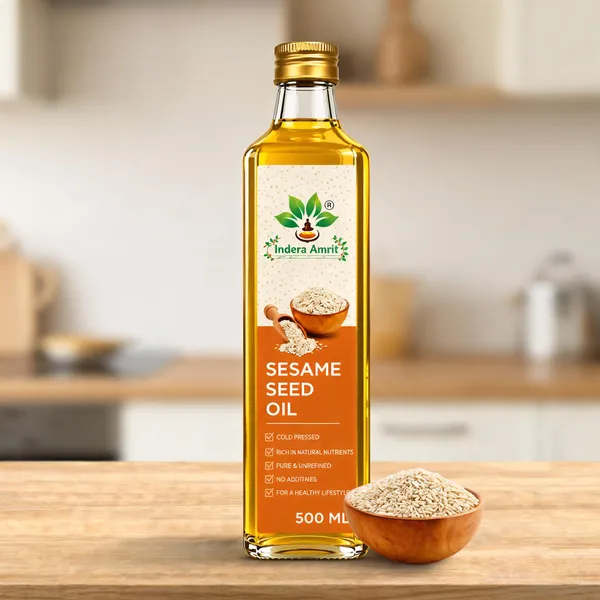 Indera_Amrit_Sesame_Seed_Oil_500_Ml