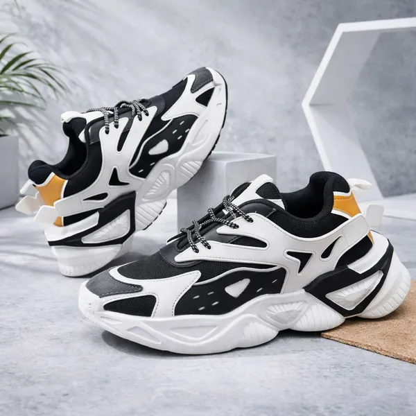 EVICTA_Evicta_Men's_Trending_Latest_High_Quality_Running_Sports_Shoes_Sneakers_For_Men_(Black,_White_,_10)