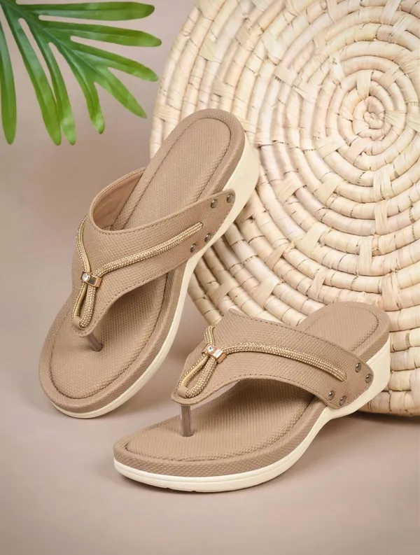 EVICTA_Evicta_Women_Wedges_&_Partywear_Sandal_Casuals_For_Women_(Beige_,_6)