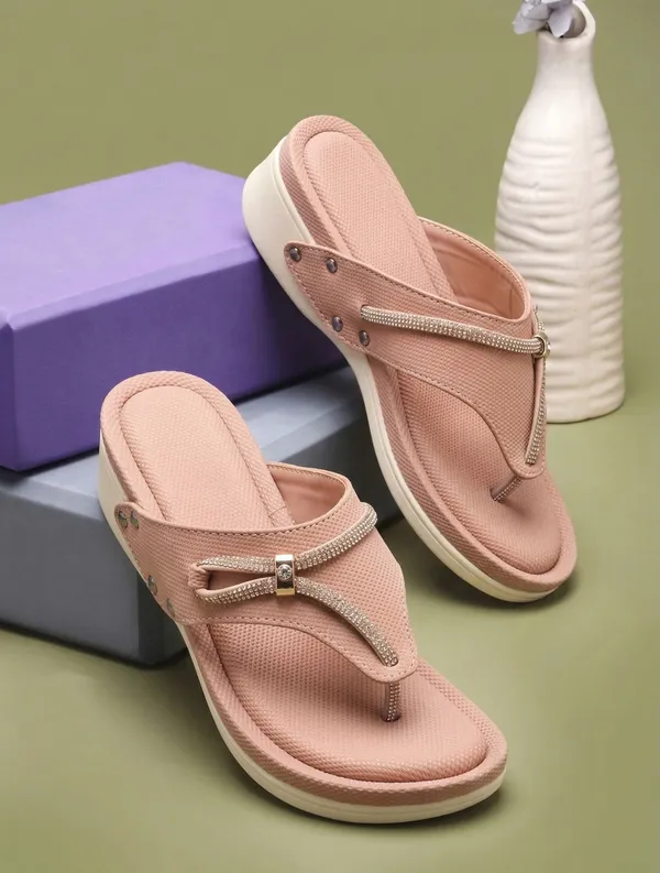 EVICTA_Evicta_Women_Wedges_&_Partywear_Sandal_Casuals_For_Women_(Pink_,_8)