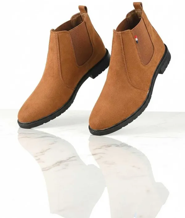 EVICTA_Evicta_Suide_Leather_Lightweaight_Trendy_Walking_Slip_On_chalsea_boot_Boots_For_Men_(Beige_,_9)