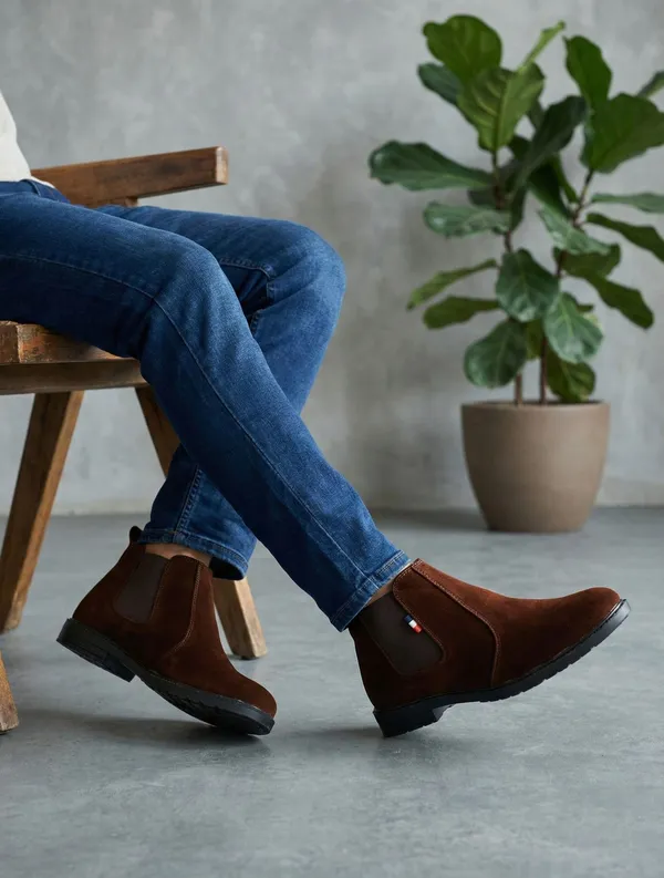 EVICTA_Evicta_Suide_Leather_Lightweaight_Trendy_Walking_Slip_On_chalsea_boot_Boots_For_Men_(Brown_,_8)