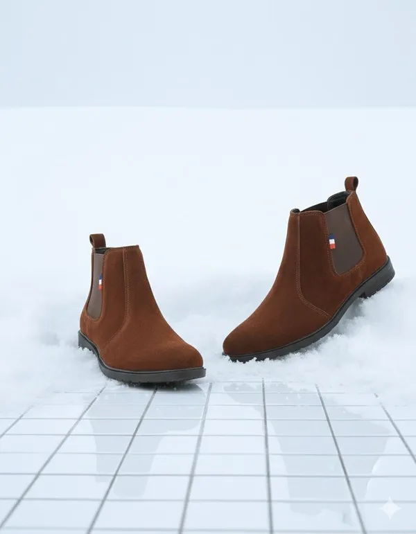 EVICTA_Evicta_Suide_Leather_Lightweaight_Trendy_Walking_Slip_On_chalsea_boot_Boots_For_Men_(Brown_,_8)