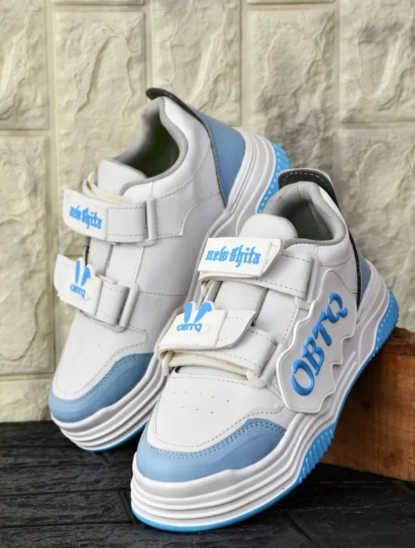 EVICTA_Evicta_Lightweight_&_Comfortable_Sticker_Walking_Shoes_Sneakers_For_Unisex_(White,_Blue_,_9)