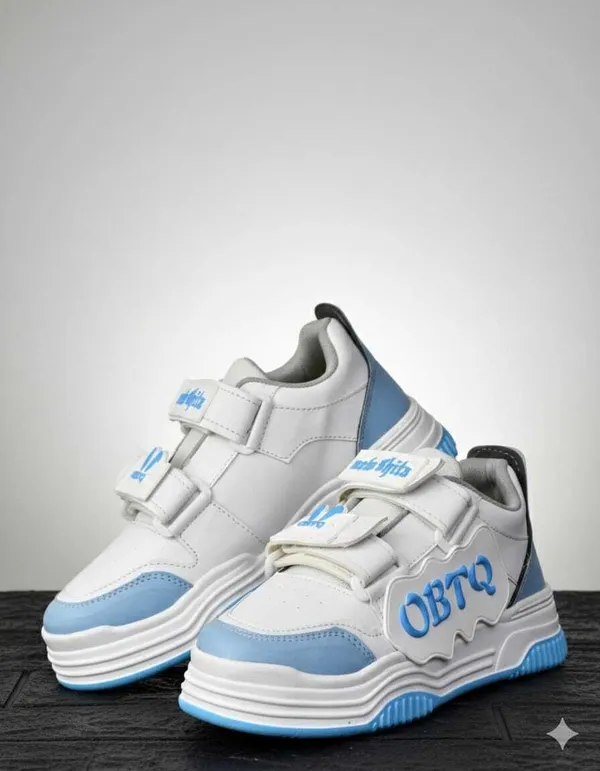 EVICTA_Evicta_Lightweight_&_Comfortable_Sticker_Walking_Shoes_Sneakers_For_Unisex_(White,_Blue_,_9)