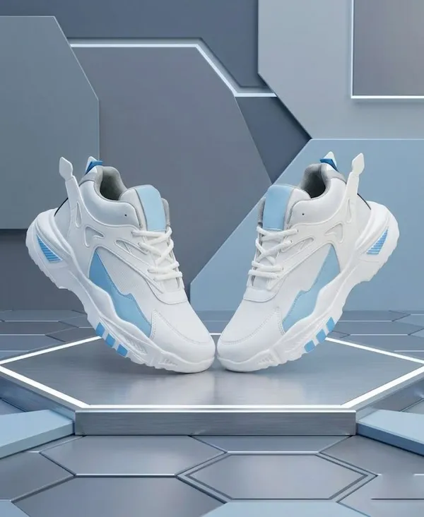 EVICTA_Men's_Trending_Latest_High_Quality_Running_Sports_Shoes_Sneakers_For_Men_(White,_Blue_,_6)