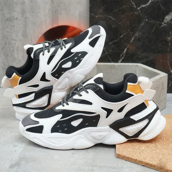 EVICTA_Evicta_Men's_Trending_Latest_High_Quality_Running_Sports_Shoes_Casuals_For_Men_(White,_Black_,_9)