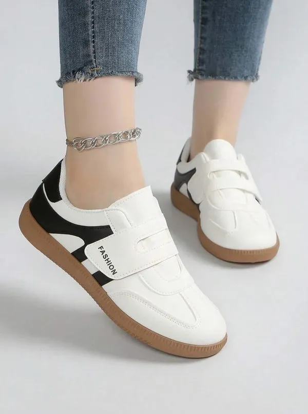 EVICTA_Evicta_Retro_Street_Classic_Women’s_Velcro_Formal_Casuals_For_Women_(White_,_4)