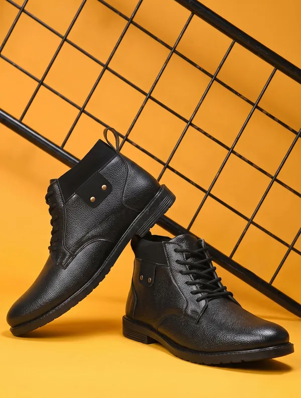 EVICTA_Evicta_synthetic_Leather_Lightweaight_Trendy_Walking_Lace_casual_boot_Boots_For_Men_(Black_,_6)