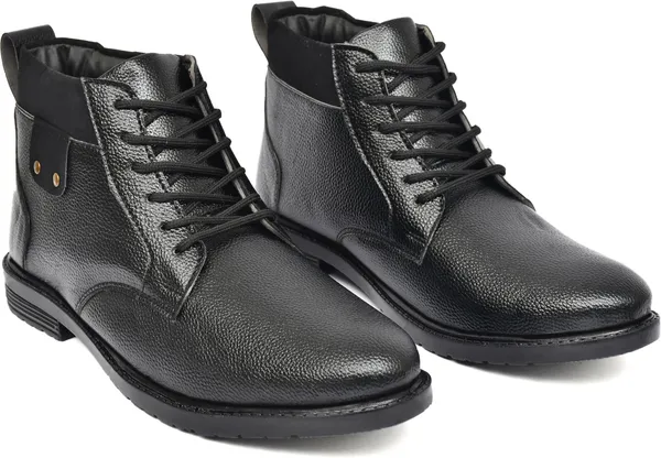EVICTA_Evicta_synthetic_Leather_Lightweaight_Trendy_Walking_Lace_casual_boot_Boots_For_Men_(Black_,_6)