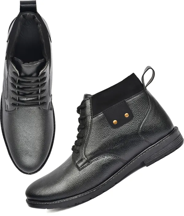 EVICTA_Evicta_synthetic_Leather_Lightweaight_Trendy_Walking_Lace_casual_boot_Boots_For_Men_(Black_,_6)