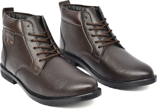 EVICTA_Evicta_synthetic_Leather_Lightweaight_Trendy_Walking_Lace_casual_boot_Boots_For_Men_(Brown_,_9)
