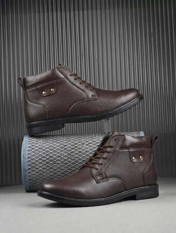 EVICTA_Evicta_synthetic_Leather_Lightweaight_Trendy_Walking_Lace_casual_boot_Boots_For_Men_(Brown_,_9)