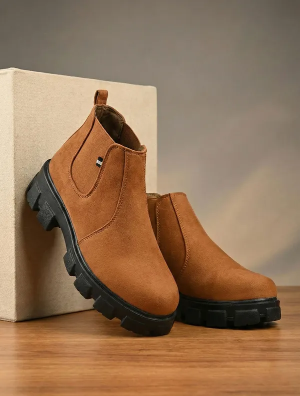EVICTA_Women's_Chelsea_Boots_|_Sleek_Everyday_Style_Boots_For_Women_Boots_For_Women_(Beige_,_5)
