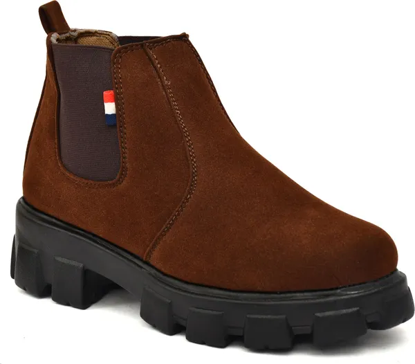 EVICTA_Women's_Chelsea_Boots_|_Sleek_Everyday_Style_Boots_For_Women_Boots_For_Women_(Brown_,_4)