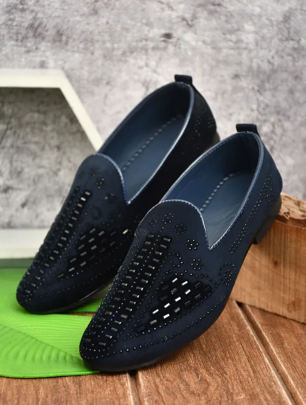 EVICTA_Embroider_party_Wedding_Ethnic_Shoes_For_Men_Jutis_For_Men_partywear_shoes_Party_Wear_For_Men_(Blue_,_6)