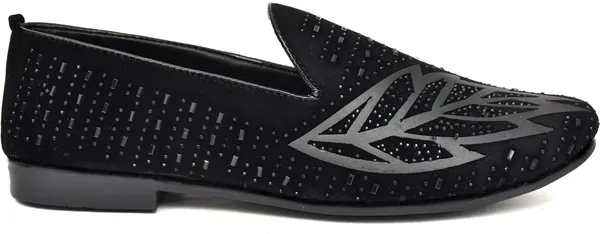 EVICTA_party_Wedding_Shoes_For_Men_Jutis_For_Men_casual_shoes_partywear_shoes_Party_Wear_For_Men_(Black_,_9)