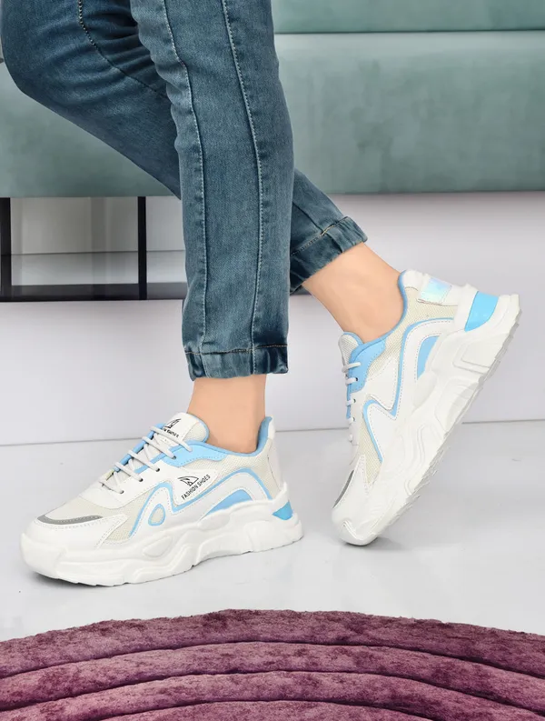 EVICTA_Evicta_footwear_Women_partywear/_Casual_Running_shoes_Casuals_For_Women_(White,_Blue_,_4)