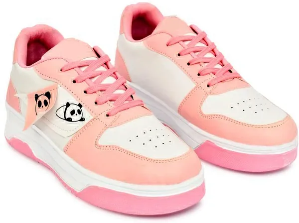 EVICTA_Evicta_footwear_Women_partywear/_Casual_Running_shoes_Casuals_For_Women_(White,_Pink_,_7)
