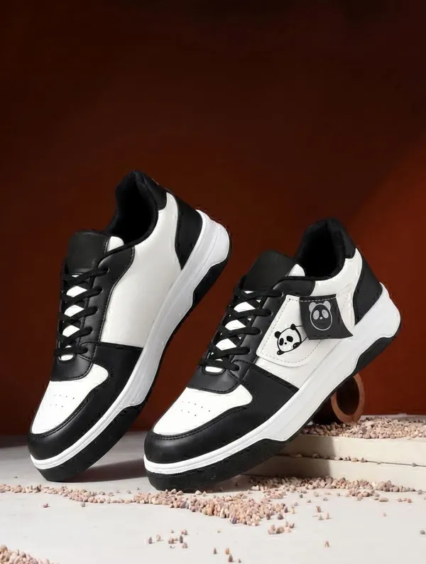 EVICTA_Evicta_footwear_Women_partywear/_Casual_Running_shoes_Casuals_For_Women_(Black,_White_,_5)