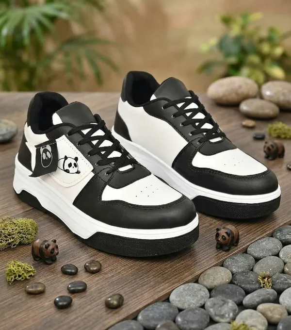 EVICTA_Evicta_footwear_Women_partywear/_Casual_Running_shoes_Casuals_For_Women_(Black,_White_,_5)