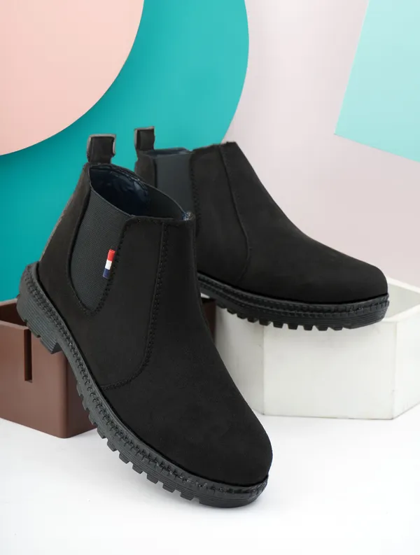 EVICTA_Evicta_Men’s_Suide_Leather_Chelsea_Boots_|_Comfortable_Everyday_Wear_Boots_For_Men_(Black_,_6)