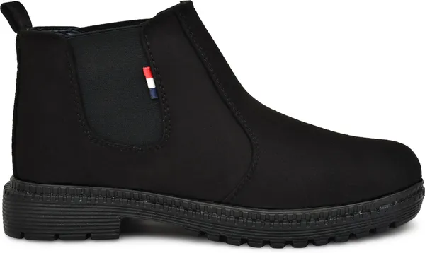 EVICTA_Evicta_Men’s_Suide_Leather_Chelsea_Boots_|_Comfortable_Everyday_Wear_Boots_For_Men_(Black_,_6)