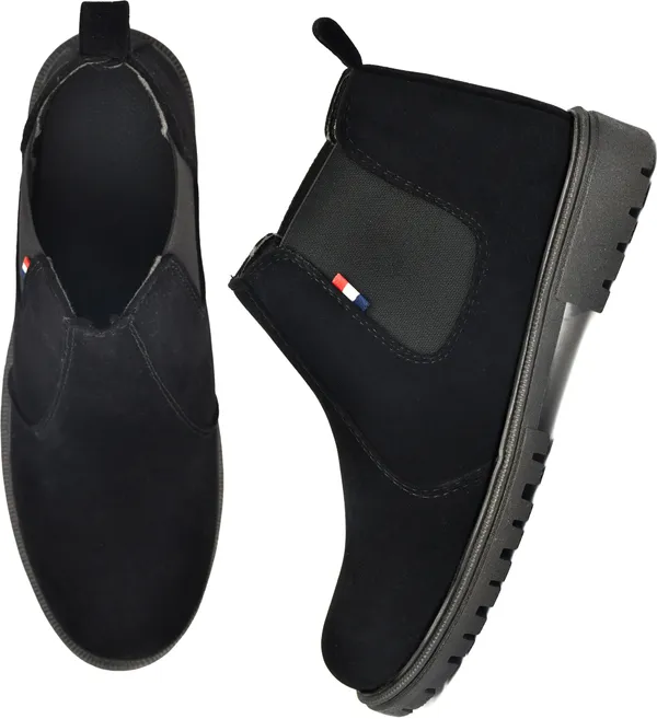 EVICTA_Men_Stylish_Black_Suede_Chelsea_Boots_|_Casual_Slip-On_Ankle_Length_Boots_Boots_For_Men_(Black_,_7)