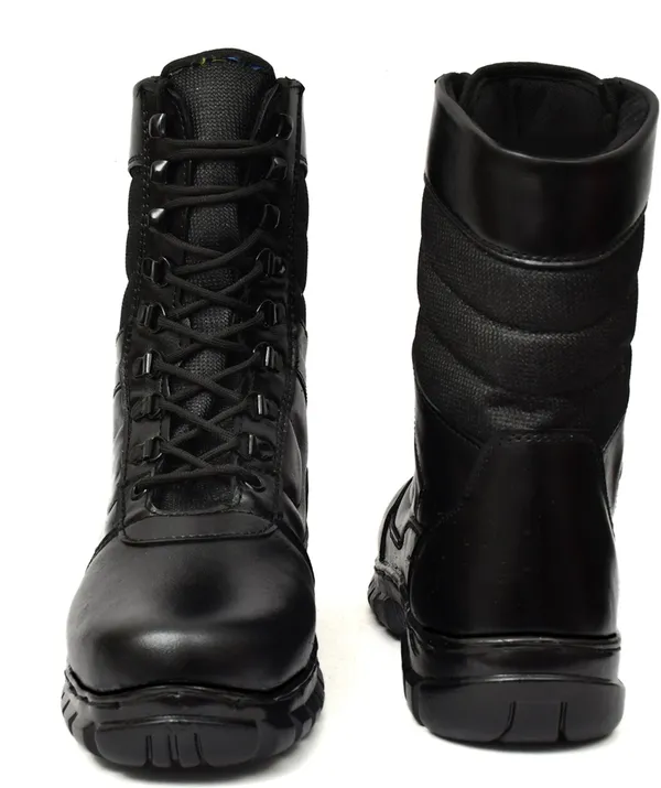 EVICTA_Men's_Black_High-Ankle_Tactical_Military_&_Commando_Combat_Boots_Boots_For_Men_(Black_,_6)