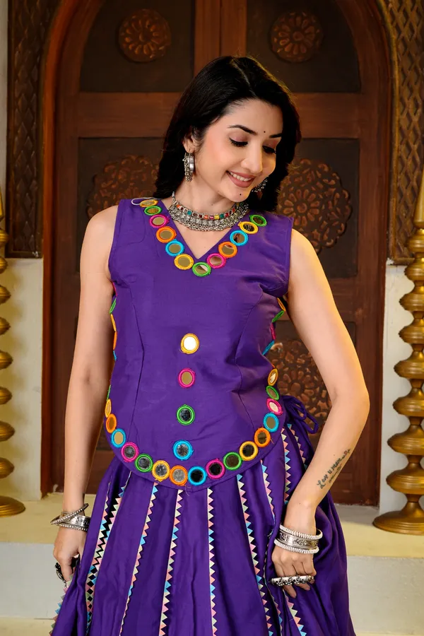 Pure_Cotton_Heavy_Handwork_And_Mirrorwork_Ready_To_Wear_Lehengha_Choli