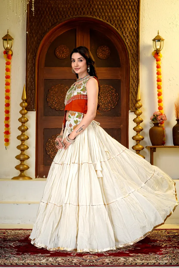 Pure_Cotton_Heavy_Handwork_And_Mirrorwork_Ready_To_Wear_Lehengha_Choli