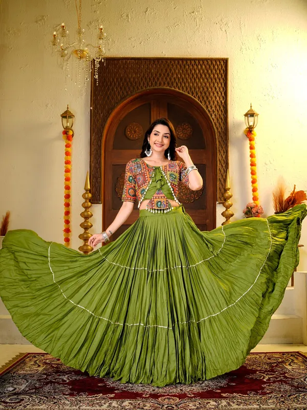 Pure_Cotton_Heavy_Handwork_And_Mirrorwork_Ready_To_Wear_Lehengha_Choli