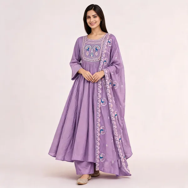 Lavender_Silk_Embroidered_Anarkali_Suit_Set_For_Women