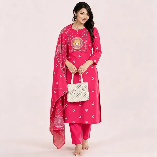Pink_Cotton_Straight_Embroidered_Kurta_Set_For_Women