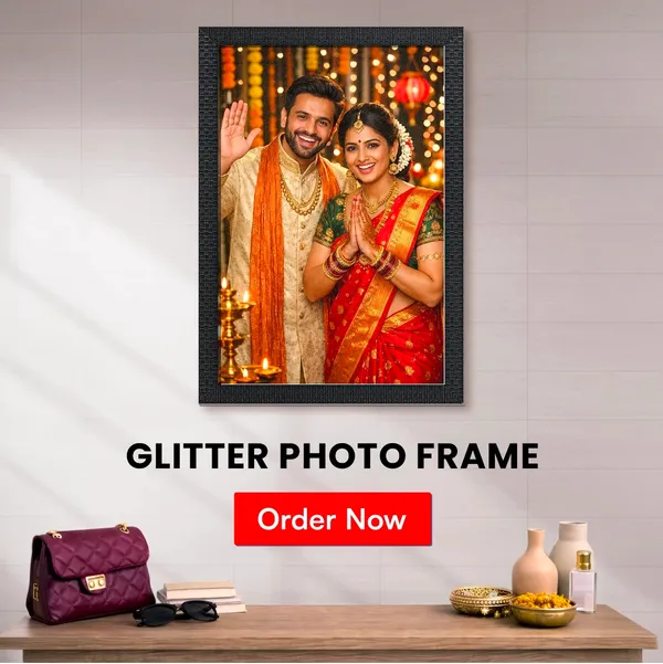 Black_Glitter_Photo_Frame