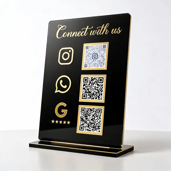 Black_Acrylic_Social_Media_QR_Code_Tabletop_Sign