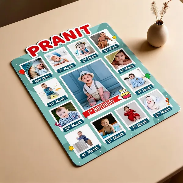 Turquoise_Baby_Monthly_Milestone_Photo_Frame