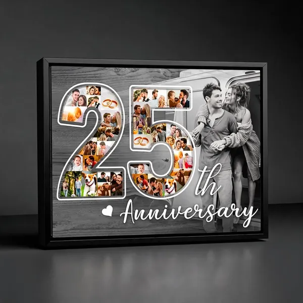 Black_25th_Anniversary_Collage_Photo_Frame